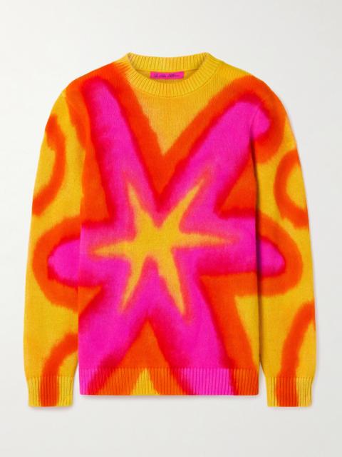 The Elder Statesman Tie-dyed Cashmere Sweater