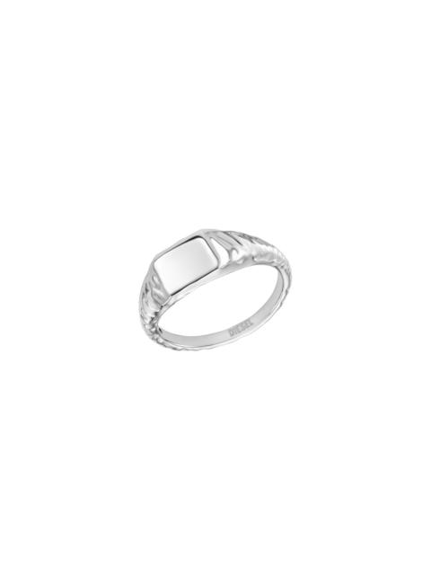 Diesel STAINLESS STEEL SIGNET RING