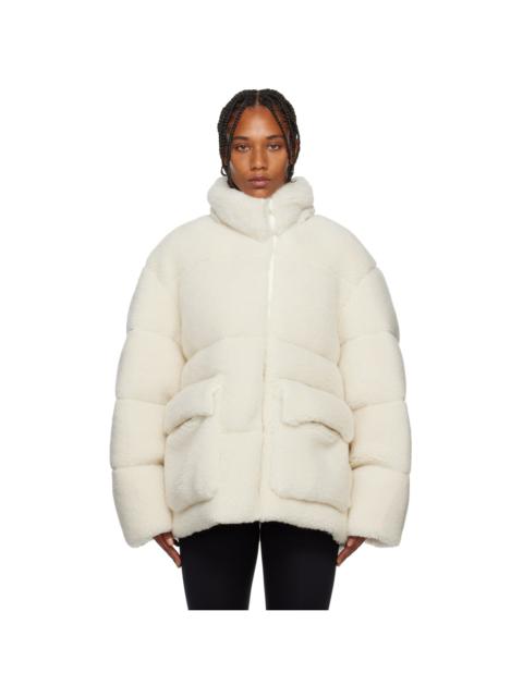 White Teddy Down Jacket