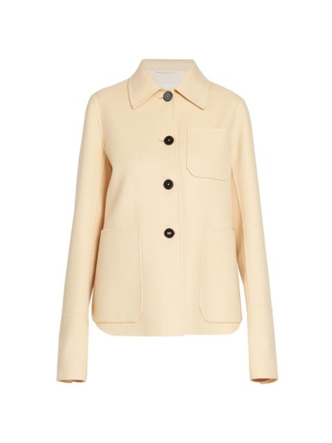 Jil Sander Women's Cashmere Shirt Jacket - Butter