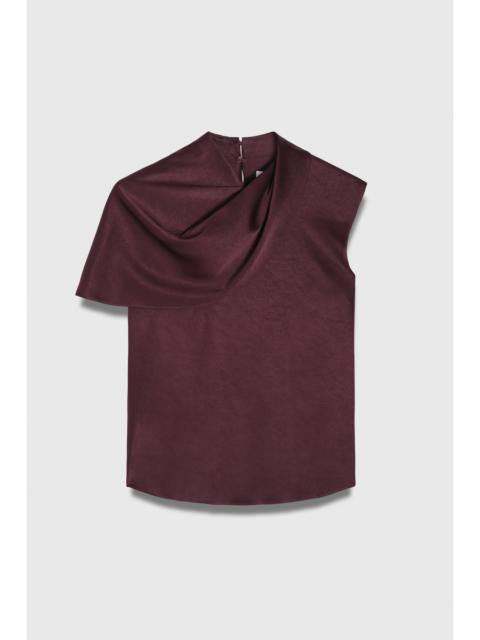 THE FOLD Ocana Satin Blouse