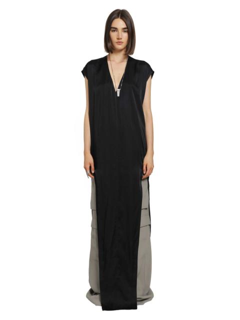Rick Owens Tower Arrowhead Gown In Washed Charmeuse