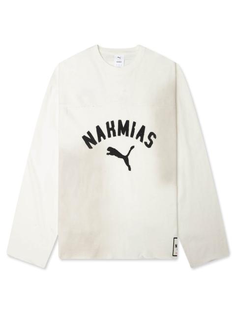 PUMA PUMA X NAHMIAS L/S TEE - WARM WHITE