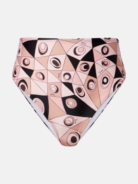 PUCCI Occhi high-rise bikini bottoms