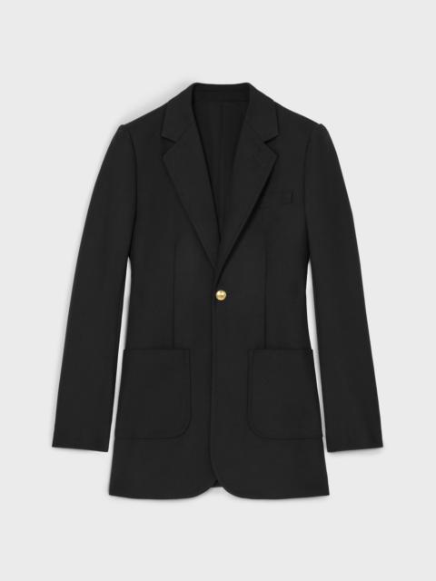 CELINE olivia jacket IN mohair wool