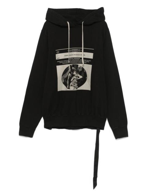 Rick Owens DRKSHDW graphic-print hoodie