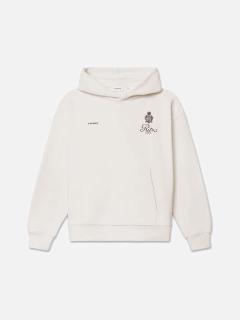 FRAME Ritz Men's Hoodie in Cream
