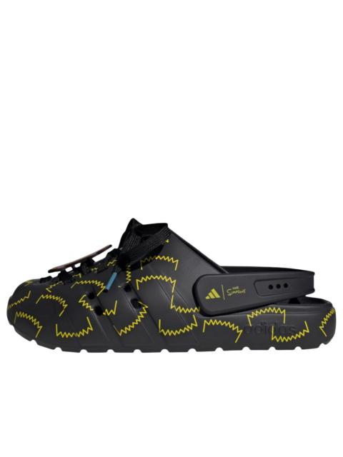 adidas adidas x The Simpsons Adilette Clog 'Core Black Yellow' JS4910