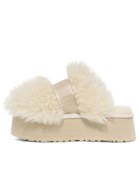 UGG (WMNS) UGG Sustainable Fluff Momma Slide 'White' 1131974-WHT