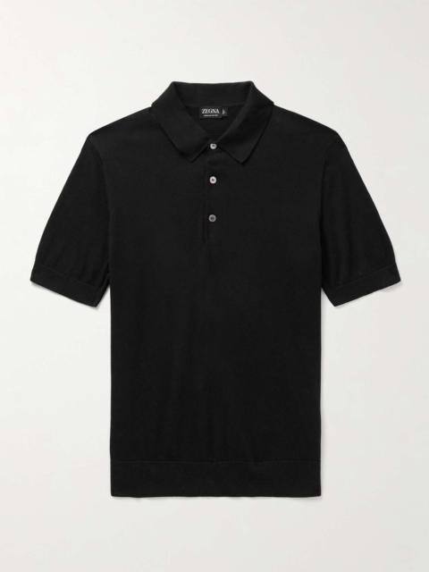 ZEGNA Slim-Fit Cotton Polo Shirt