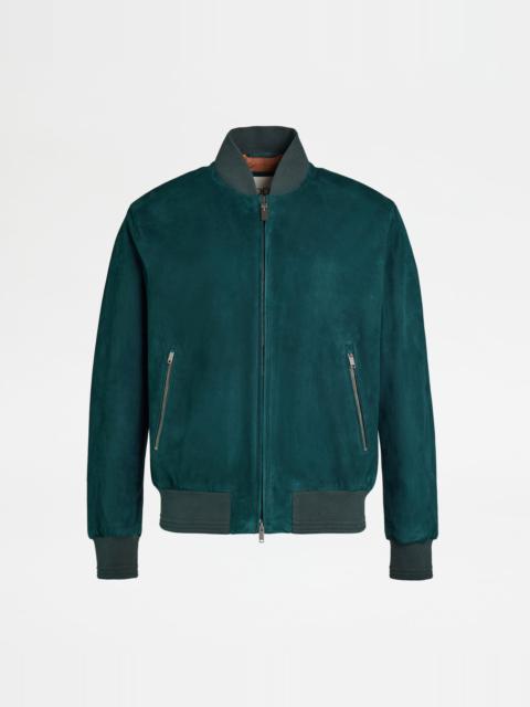 Tod's BRERA - PASHMY BOMBER JKT - GREEN
