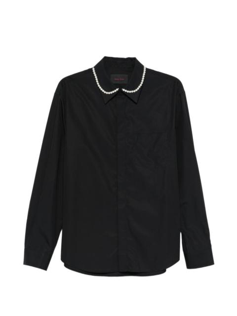 Simone Rocha pearl-embellished shirt