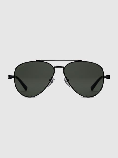 GUCCI GG1874S Aviator frame sunglasses