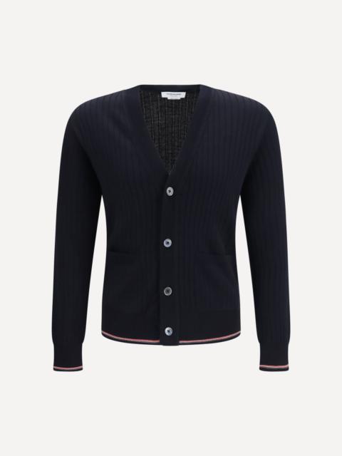 Thom Browne Ribbed merino wool Cardigan