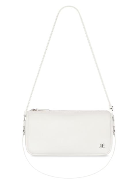 courrèges Women's Leather Camera Bag - Heritage White