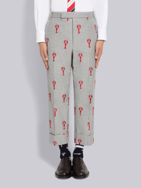 Thom Browne Lobster Half Drop Low Rise Drop Crotch Trouser