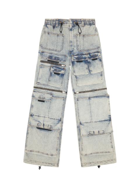 Diesel D-ONLYPOCKETS 09F12 STRAIGHT JEANS