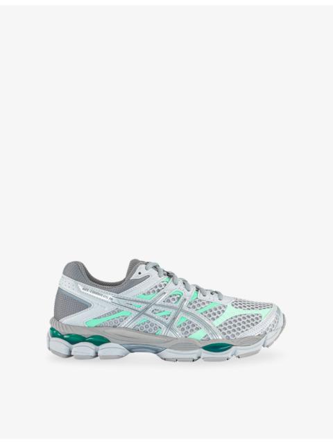 Asics GEL-CUMULUS 16 Mesh and Leather Trainers