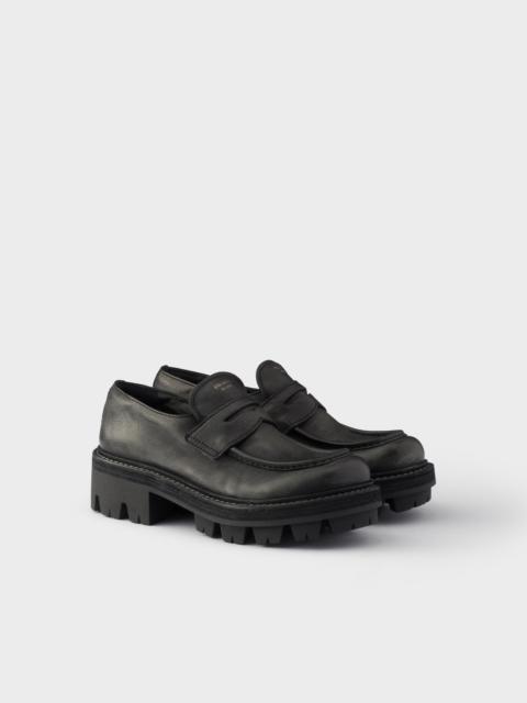 Prada Leather loafers