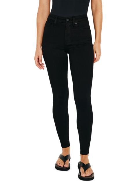 GOOD AMERICAN Women's Good Legs Skinny Jeans - Black