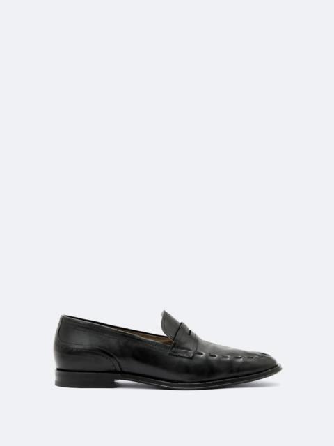 ALLSAINTS JULES HAND-STITCHED LEATHER LOAFERS