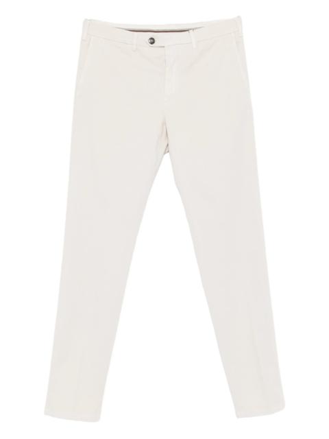 Canali Canali Button-fastening Cotton-blend Trousers