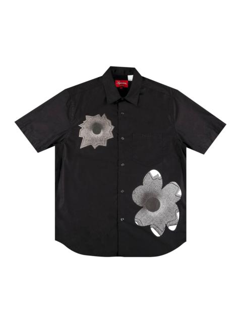 Supreme Supreme x Nate Lowman Short-Sleeve Shirt 'Black'