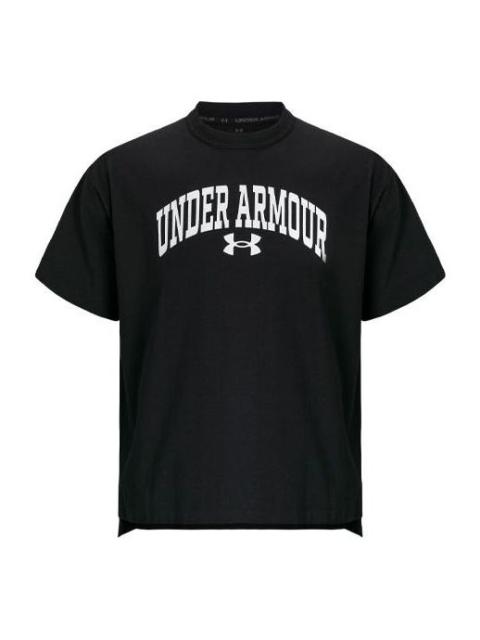 Under Armour Under Armour APAC Half Sleeve Wordmark Logo T-shirt 'Black' 1387994-001
