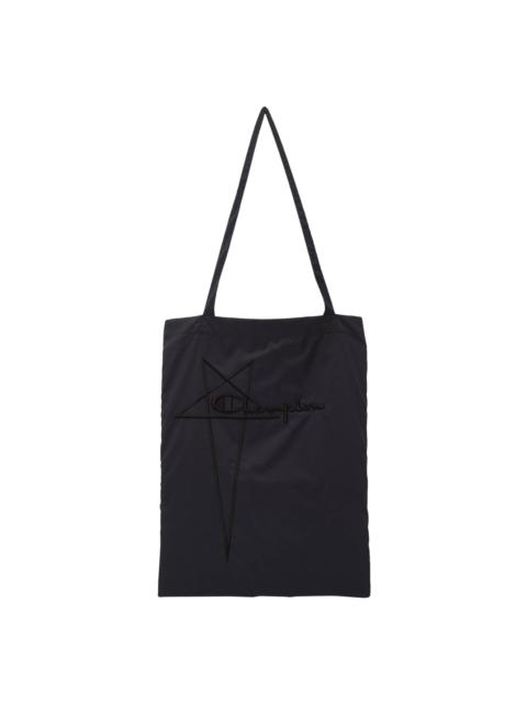 Rick Owens x Champion Nylon Shopper Tote Bag 'Black'