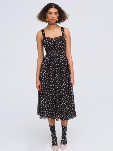 For Love & Lemons Noa Midi Dress