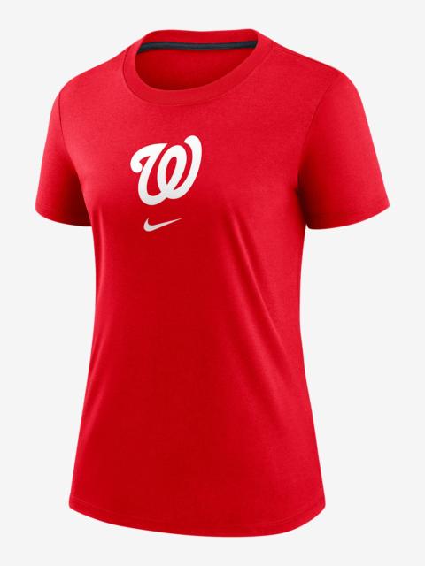 Nike Washington Nationals Authentic Collection Early Work Women's Nike MLB T-Shirt