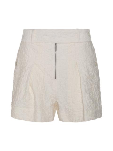 Jil Sander porcelain cotton shorts
