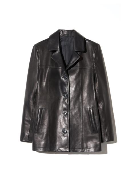 NILI LOTAN Brett Leather Jacket black