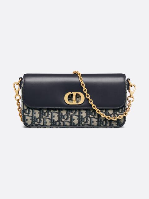 国内発送♪ 完売間近【Dior】 30 Montaigne ミニ ヴァニティ 30 Montaigne Bag Blue Dior Oblique Jacquard | DIOR