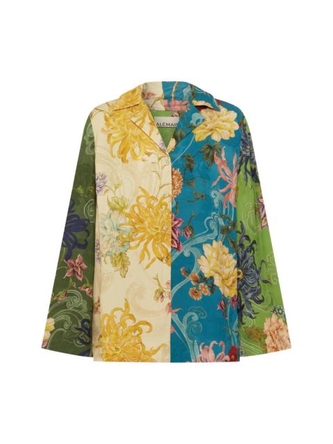 ALÉMAIS Avery Spliced Shirt