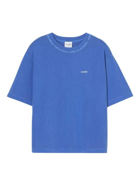 CLOSED crew-neck logo-detail T-shirt