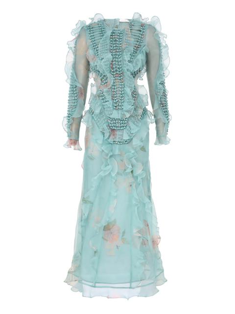 Zimmermann ILLUMINATE 침대 MAXI 드레스