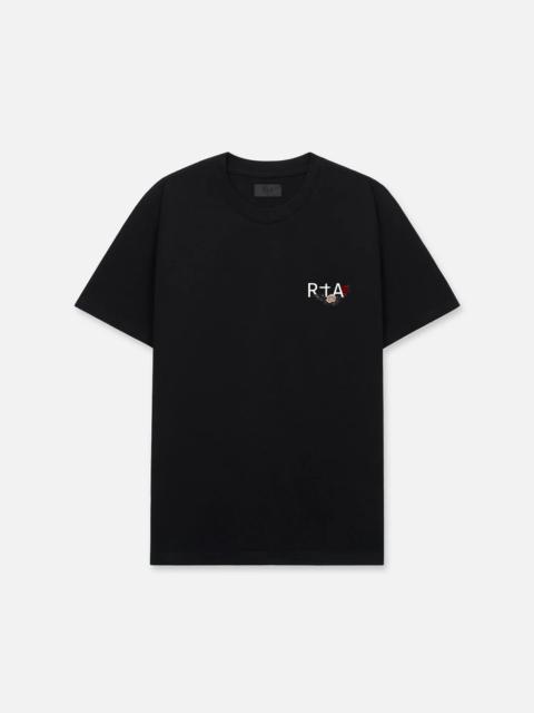 RTA LIAM SHORT SLEEVE TEE | BLACK ROSE