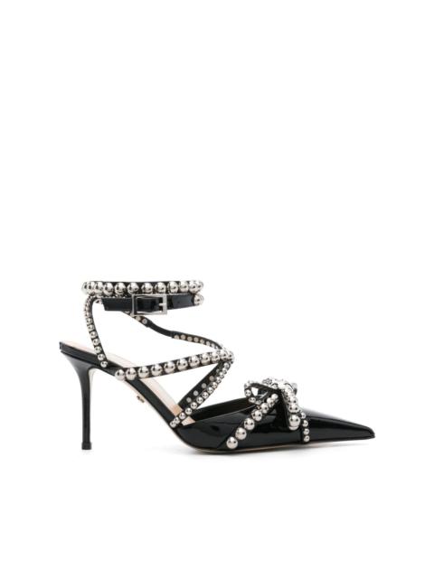 90mm stud-embellished pumps