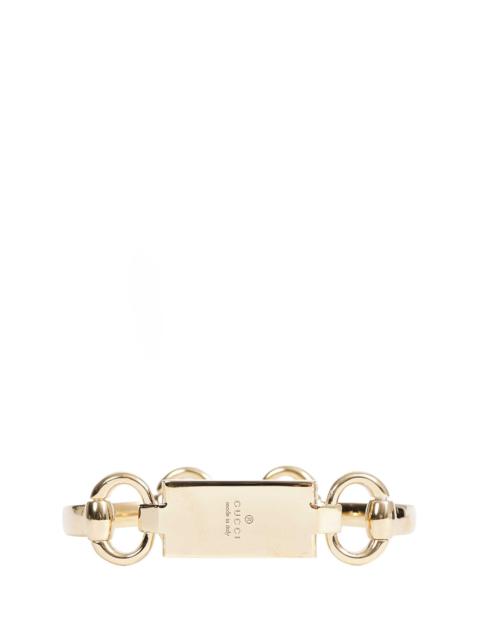 GUCCI Horsebit Motif Bangle Bracelet