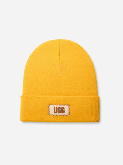 UGG ® Men's High Crown Beanie Knit/Recycled Materials in Summer Wheat