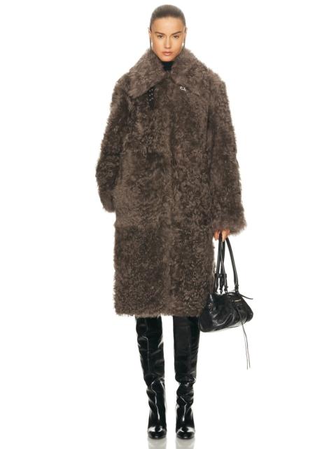 Helmut Lang Shearling Coat