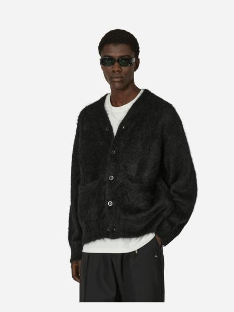 sacai Gonz Mohair Knit Cardigan Black