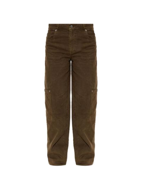 Moncler logo-patch cargo pants