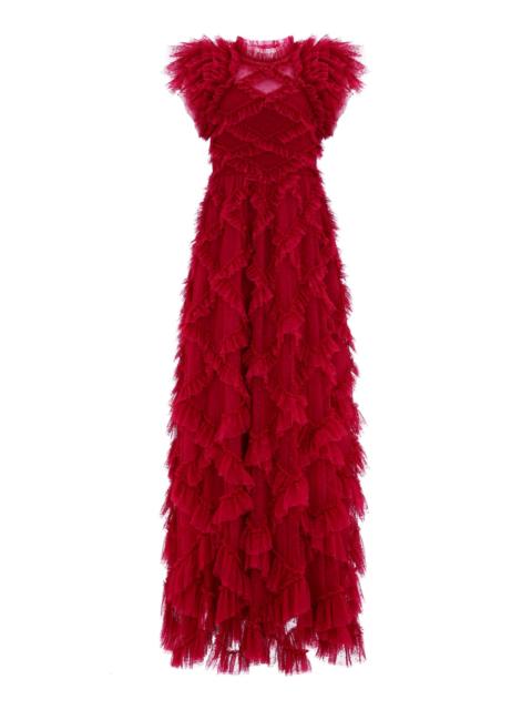Needle & Thread Genevieve Ruffle Gown