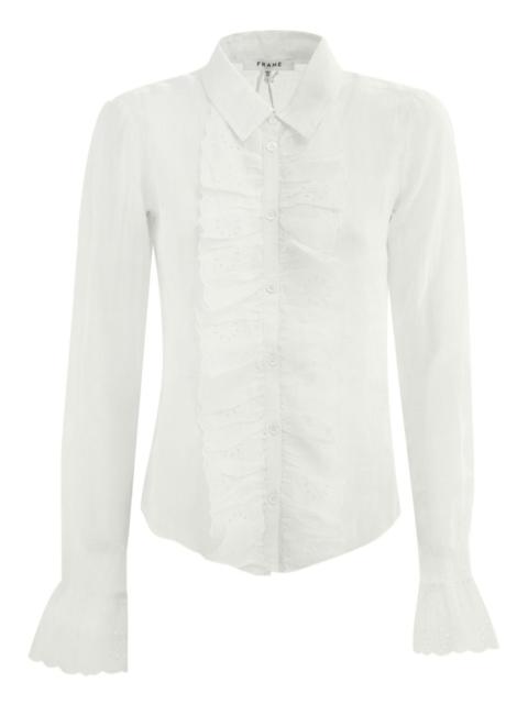 FRAME ruffled shirt