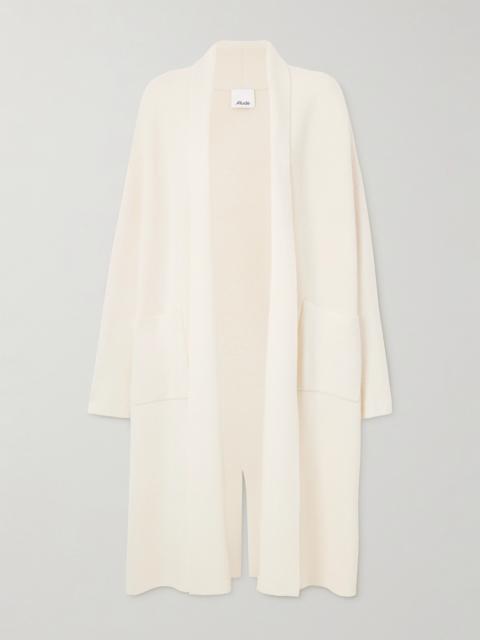 Allude Wool And Cashmere-blend Cardigan