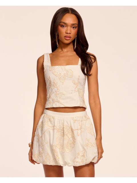 RAMY BROOK Thalia Floral Embroidered Mini Skirt
