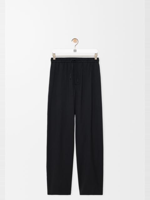 Loewe Drawstring trousers in wool