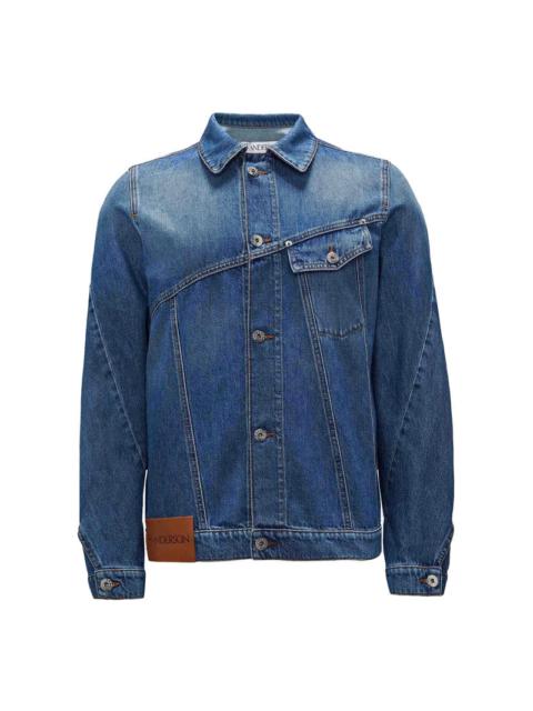 JW Anderson TWISTED JACKET - LIGHT BLUE